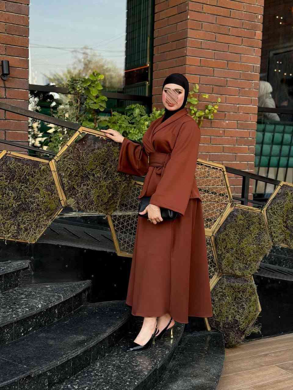 ستره مع تنورة كلوش + حزام ✨
خامه دالغش اسفنجي تركي
القياسات 38 40 42 44 46 48 

بس بني مابي الوان 

السعر 36,000 د. ع.


**إذا كنت صاحب هذا الإعلان وتريد حذفه لأي سبب، رجاءا أرسل رسالة إلى الدعم الفني**