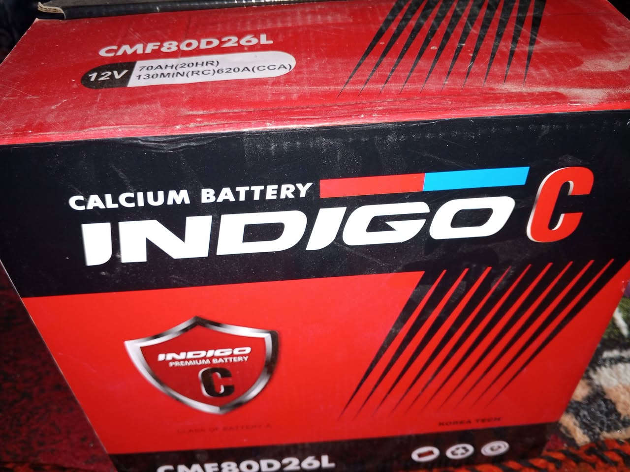 سلام عليكم اخواني أهالي الشطرة باتري جديدمامستخدم للبيع حجم ٧٠ مكاني حاوي العباس شارع الوارد السعرخاص ***********
