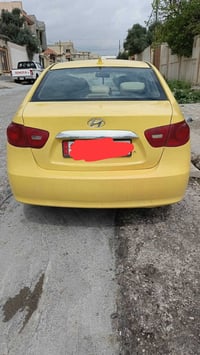 سياره لانترا تكسي للبيع موديل 2010 امريكي كود واحد رقم نينوى كاربون مس...