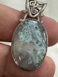 عقيق طحلبي • حجر كريم