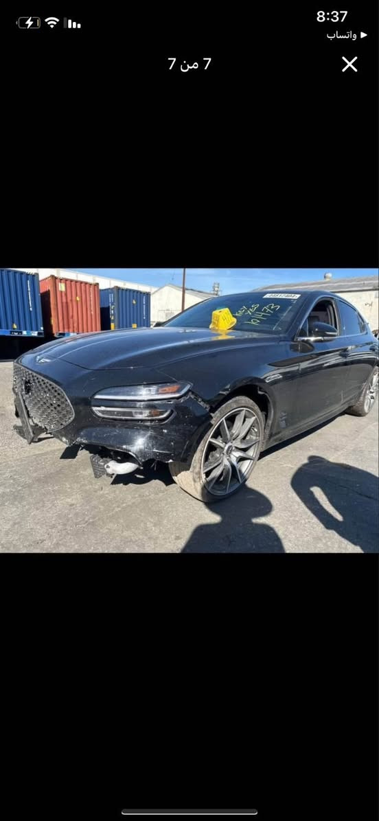 جينسزز  70g برستيج فول مواصفات  مكينة 4سلندر وارد امريكي حادثها موضح بالصوره فقط دعاميه وبيها بارد مكانين على كد اربع اصابع اثر تحميل فقط ماشية 49 السيارة كلش نظيفة رقم بصرة باسمي تحويل ثاني يوم هزه جديدة صارلها شهرين السعر 218 وبيها مجال
***********
