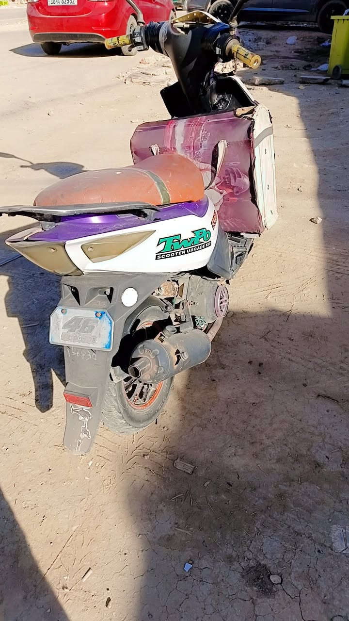 دراجه ماكس مضلع محرك ماكس بلادي مامفتوح خرسه شلعه ومعدل طلقه شراي اتصل مكان حله أبو خستاوي سعرهة٢٠٠رقمي***********
