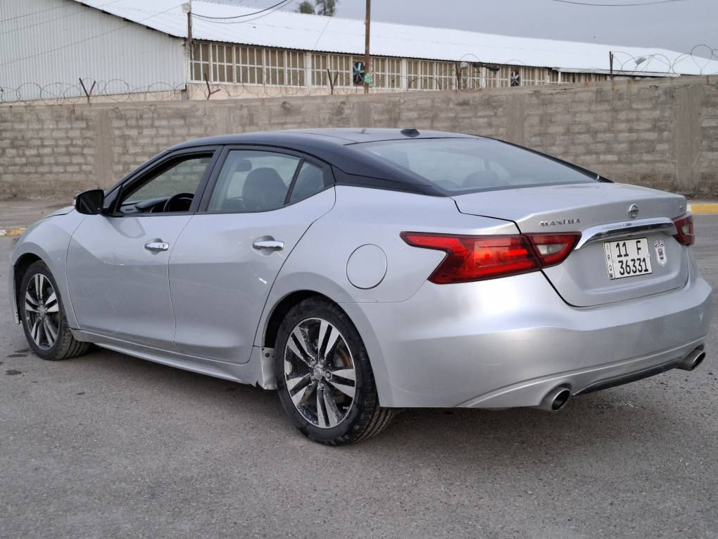 السلام عليكم للبيع او المراوس نيسان مكسيما موديل ٢٠١٨ بلاتينيوم فول مواصفات ١/١
بانوراما 
بصمه 
كشنات جلد +كهرباء 
تدفئه بالكشنات 
تبريد قطعتين
تحكم استيرن شاشه كار بلي انظمه قياده وبعد هواي مواصفات كير ومكينه خير من الله محرك ٣٥٠٠ سته سلندر تخم تاير جديد صدر امامي خلفي نص عمر رقم بغداد انكليزي بأسمي تحويل مباشر حادثها موجود بالمنشور صبغ ٥ قطع السعر ١٢٠ وبيها مجال بسيط 
مكاني الدوره ابو دشير 
رقم الهاتف *********** بغداد, العراق
