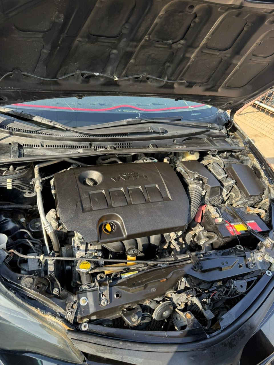 السلام عليكم
كورلا 17 امريكي فول مواصفات s 
ماشيه 85 قابل للزياده
حادثها دعاميه وصبغ بنيد بامريكا بدون اي دواخل 
وبالعراق حادث صندوق امبدل 
السعر ب 127 وبي مجال بسيط 

رقم بغداد مكانها الاسكان
***********
