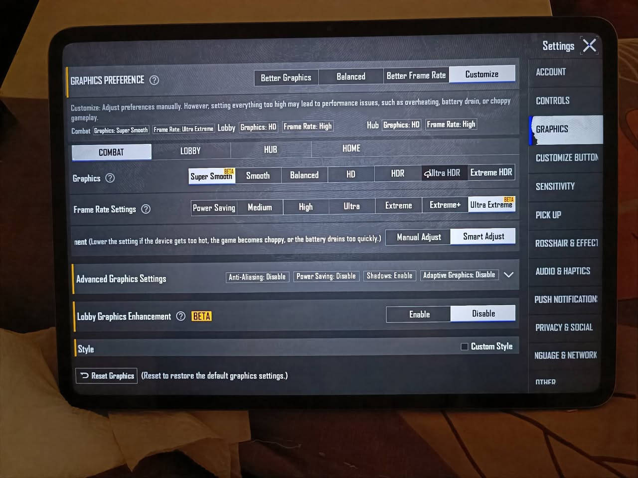 ايباد شاومي باد 6s pro
* الشاشة� - 144 هرتز 
* �الذاكرة الداخلية�512 جيجابايت 
* �المعالج�Snapdragon 8 Gen 2
* �البطارية  �10100 مللي أمبير 
* الشحن * 120 واط
*السعر 550 الف وبي مجال
يشغل 120 فريم بـ كل ألعاب
نضافة الجهاز 90%
ملحقات:شاحنه+كارتونه+ حافظه دفتريه ستان
رقم الهاتف ***********
العنوان بغداد المشتل.
