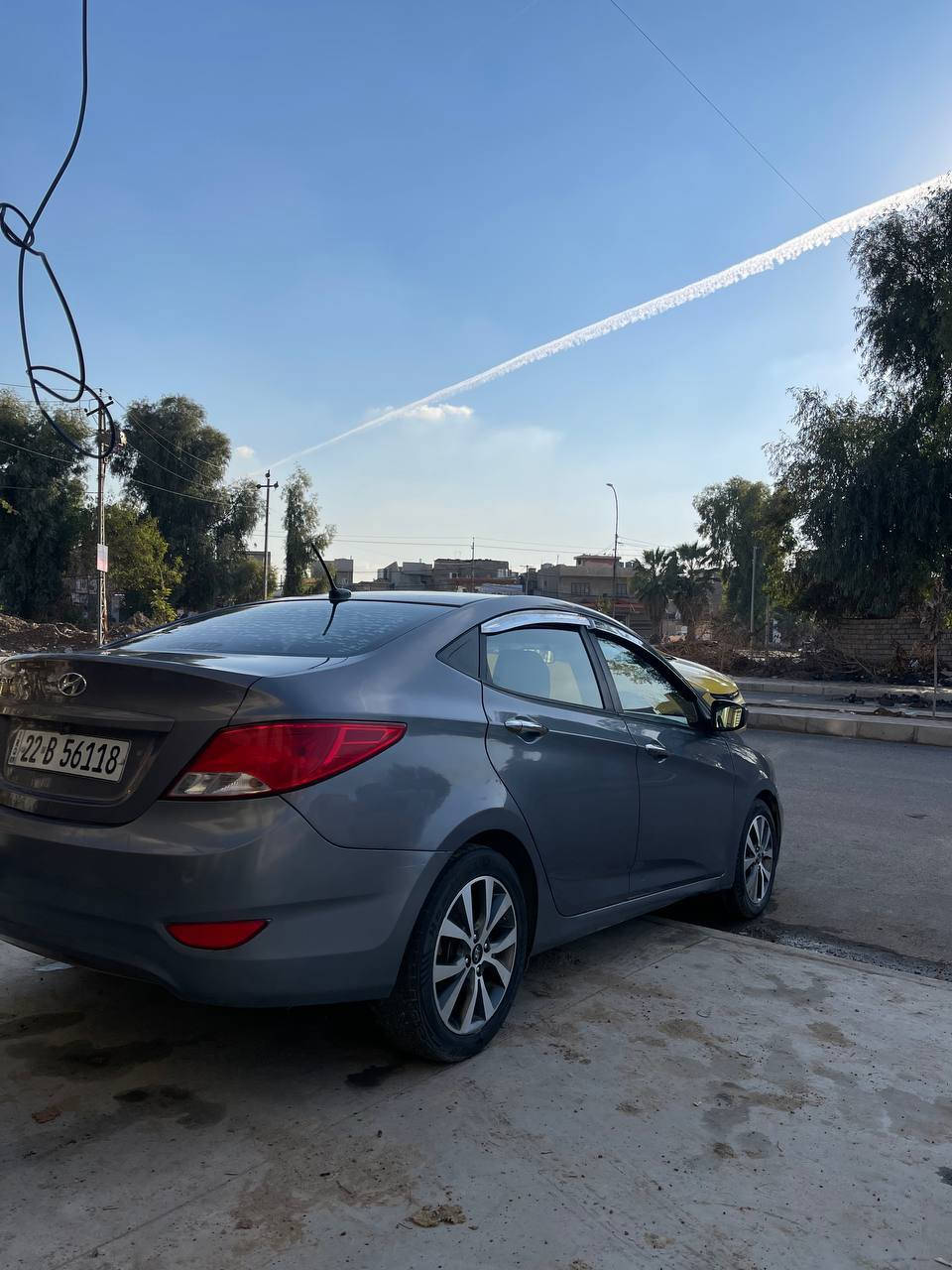 هيونداي اكسنت 2017
📍السيار ماشيه 250 كم 

📍تبريد تدفئه 

📍وارد امريكي 

📍حجم المحرك 1.6

📍الصبغ فقط بوند كامل 

📍تحكم استيرن 

📍شاشه لمس 

📍مقاعد قماش 

📍تايرات جديده 

📍سنويه موجوده

📍صاحب الشرعي موجود 

📍السياره فول

📍السعر 110 ورقه وبيها مجال 

📍للاستفسار التواصل عبر الرقم *********** واتساب موجود
