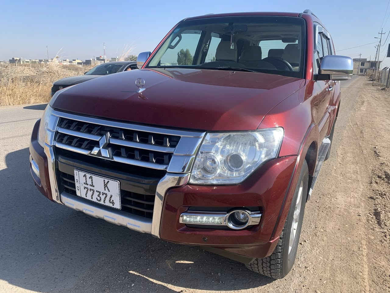 باجيرووو موديل 2017مكفوله من الصبغ والبارد بس رصعه بالجاملغ الخلفي واضحه كير ومكيه وصدر وتخم تاير كله جديد السياره بسمي رقم بغداد معروضه 195وبيها مجال بسيط مكان السياره بغداد البياع حي الجهاد الاستفسار 
***********
عما السياره تراي زيرو
