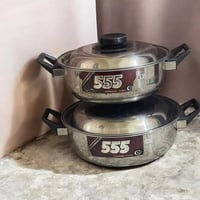 قدور استيل • صيني • غير مستخدم