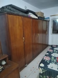 غرفة نوم صاج اصلي كنتور ٦ باب بدون اي ضرر المكان بغداد البياع ٠٧٧٣١٢٩٥...
