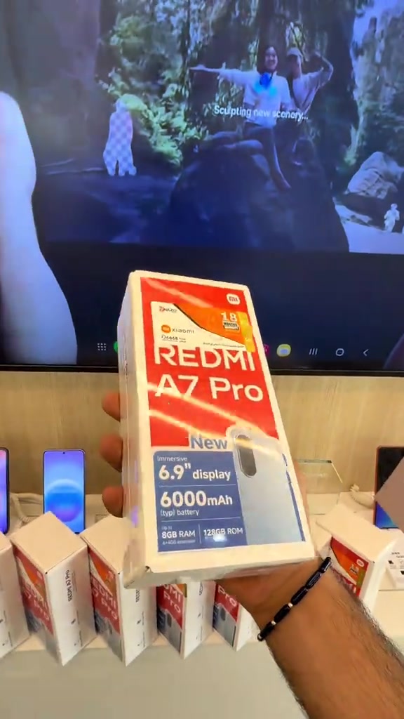🔥 Redmi A7 Pro 🔥 📱 شاشة 6.9 إنج 🔋 بطارية 6000mAh 💾 ذاكرة 128GB ⚡ رام 8GB 🛡️ ضمان 18 شهر 💰 السعر 186,000 دينار فقط ✅ يتوفر تقسيط للموظفين والمتقاعدين لحاملي بطاقة الرافدين ✅ توصيل لجميع محافظات العراق 📍 سافا موبايل – المنصور 14 رمضان مقابل مطعم الساعة 📞 ***********
