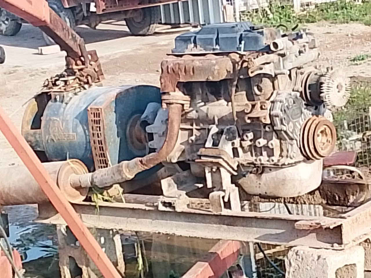 للبيع مولده كيا 2700 شغال بس بي خيط بخار  راس توليد 30 كيفي  ثري فيز شغال السعر 7ورقات ونص المكان بغداد التاجياتتت
***********
***********
