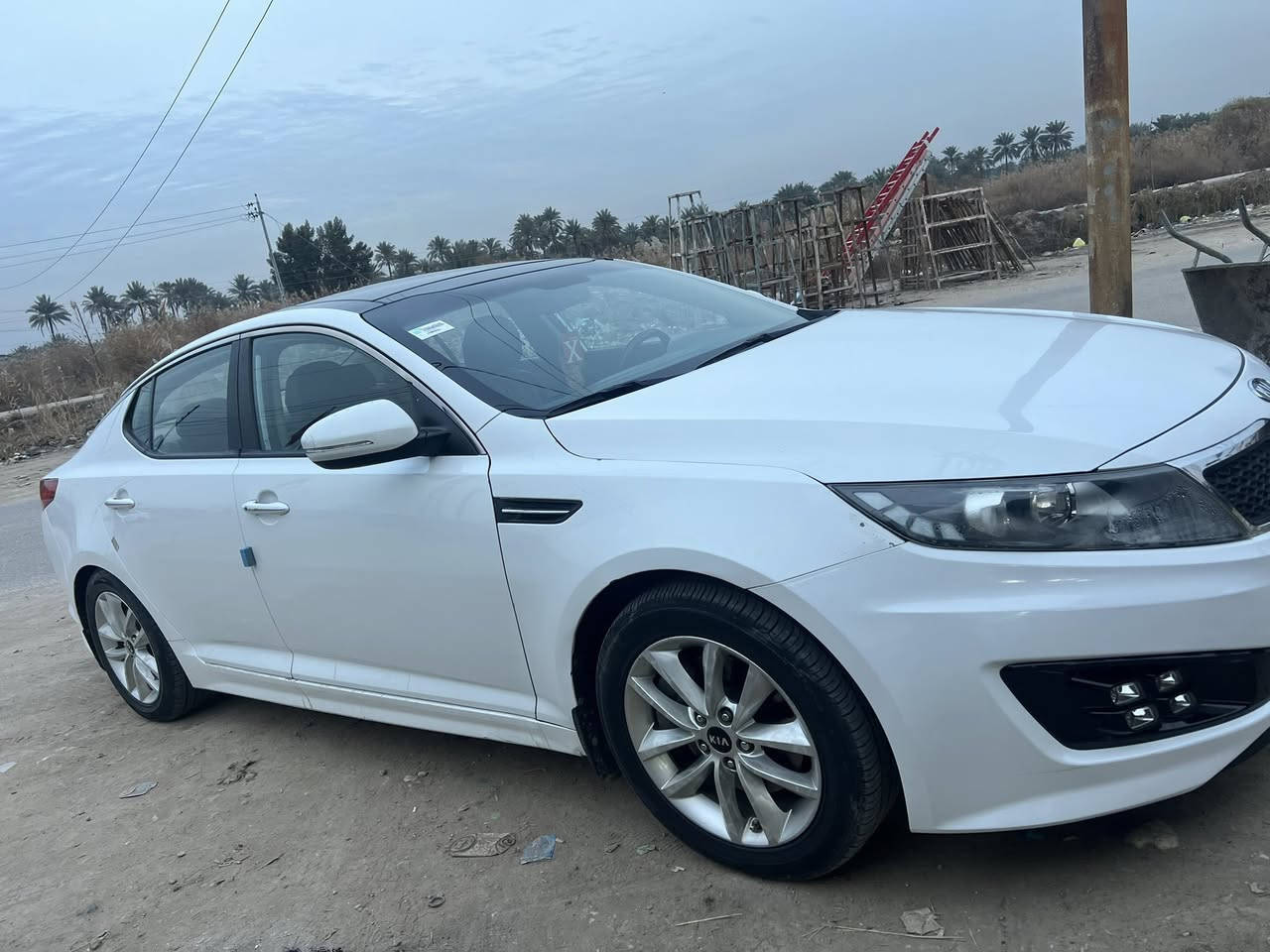 كيا اوبتما موديل 2012خليجي
فول مواصفات 1/1
بانوراما 
بصمه تشغيل 
بصمة ابواب 
٣انظمه قياده 
اشاير مري 
كشن كهرباء 
تحكم ستيرن وغيرها المواصفات المعروفه 
مكينه جديده قبل شهر شديتها 2400دوش 4حساسات 
رقم اربيل دولي لحد سنه2030تريد وكاله تريد مداور مباشر 
السياره جاهزه من كلشي كير مكينه حداديه تخم تاير منضومة تبريد كله جديد السونار مرفق بيها بنيد وجاملغ جهة السايق بدلته مال كصه عالسونار  شرط اي شي غيرهن اتحمل المسوليه بدون دواخل لفود وشواصي كله سليم الجاملغ نفسه الي بي بارد 
السعر 127$بيها مجال بسيط للشراي /علماً انو صور الحادث عندي الي يريد ادزهن اله 
مكانها كربلاء طويريج 
وهذا رقمي ***********
