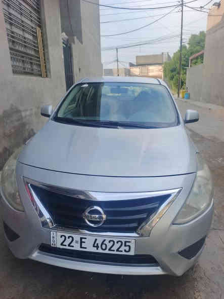 نيسان صني هندي  2016  ماشية 160 الف سيارة جاهزه محرك كير تبريد تخم تاير ابسمنه سيارةهزه جديده رقم جديد نكليزي  تريد وكالة تريد تحويل بيها بكانات صبغ وسونار موجود بدون دواخل طخطخات ومصبوغه وسعر 88 وبيها مجال بسيط وسيارة بغداد قرب التاجيات ***********
