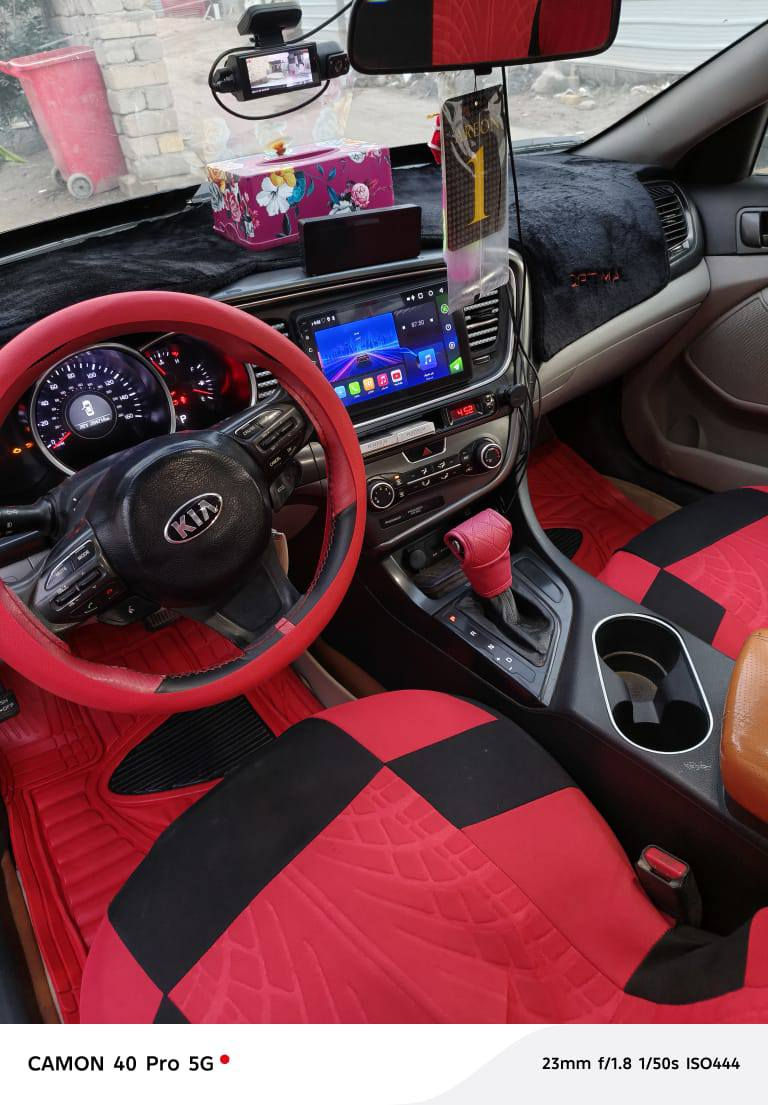 سلام عليكم سياره كيا ابتيما وارد امريكي مديل 2014 سياره محرك كير نضيف محرك الفين وربع ميه تخم تاير حداديه جديد ويل كب 17 لايت زنون تحكم ستيرن السعر خاص ***********
