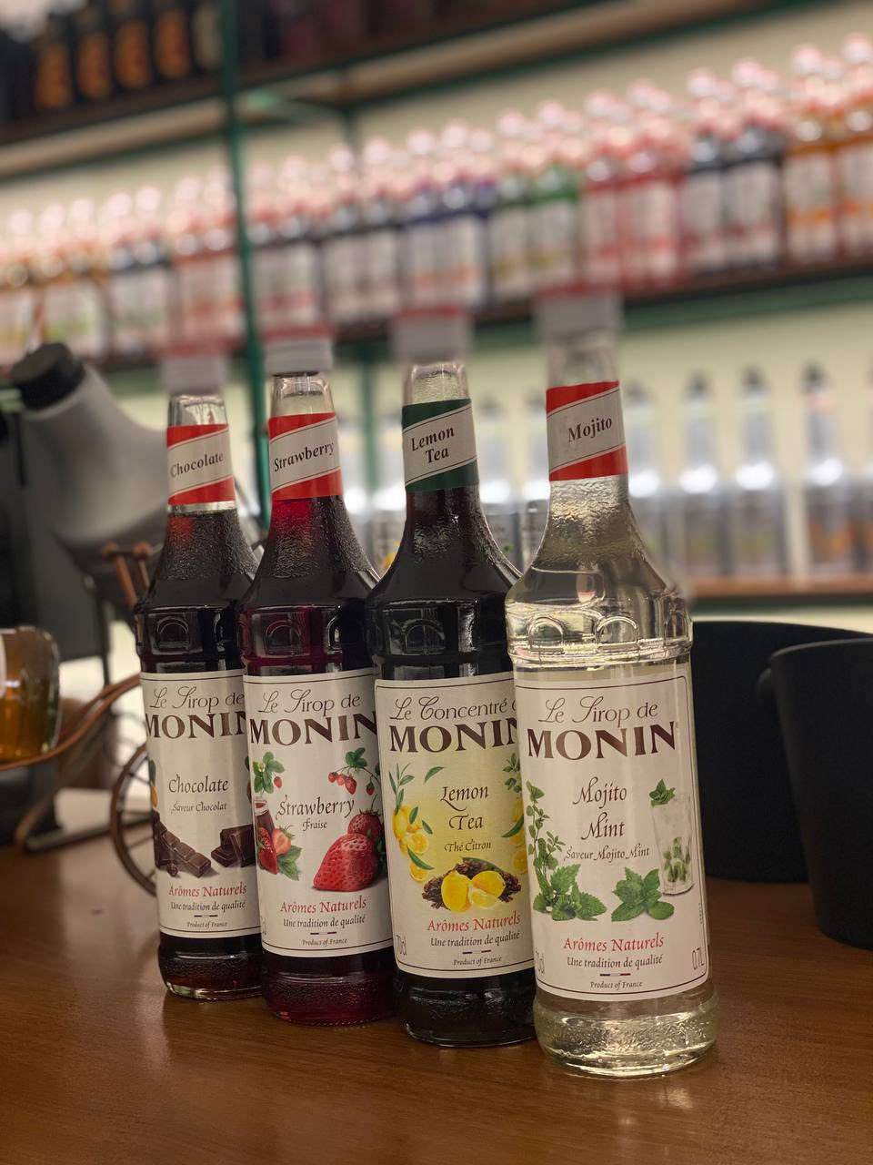 سيروبات MONIN الفرنسية تضيف لمستك الخاصة لكل مشروب
متوفر جملة ومفرد 
توصيل بغداد والمحافظات 
***********
