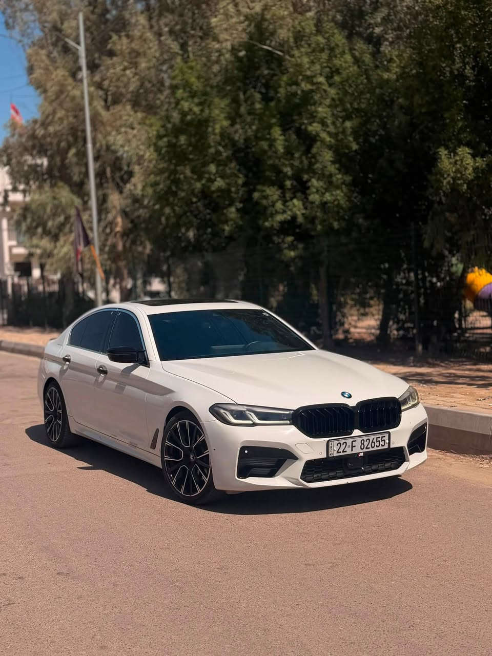 Bmw 540i 2021
السياره وارد امريكي حادثها فقط الداير مال جاملغ الخلفي وموجود السونار
ماشيه 55 الف
مواصفات ال540 معروفه
رادار امامي تنبيه خروج عن المسار
تحديد مسار
حساسات 360 
كيجات دجتل 
تدفئه كشنات
لايتات متحرك
السعر 360 ورقه 
مكانها حله شارع 40 
للاستفسار ***********
