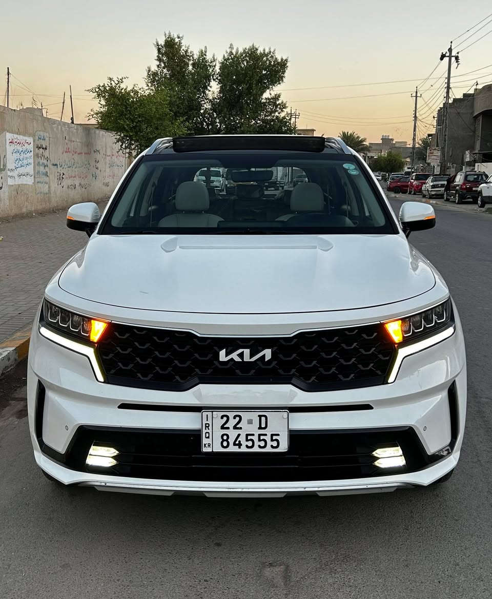 سورنتو  2023 خليجي
( شركه نيم ) فوول مواصفات 

مكفوله كفالة عامه 
عدا بارد بسيط جداً بالجنطه

ماشيه 46 الف
سياره جديده بمعنى الكلمة 
مابيه اي نقص كامله من كلشي ترايه زيرو 

محرك 6 سلندر كفاله / 7 راكب 

رقم اربيل الجديد تحويل ثاني يوم

🔰 مواصفات 
بانوراما 
بصمه تشغيل 
بصمه ابواب
كير ماوس 8 سرعات 
تشغيل عن بعد 
كشنات كهرباء 
جنطه شفط كهرباء 
حساسات اماميه وخلفيه
رادار امامي وخلفي
شاشه كبيره تدعم 
اندريد اوتو و ابل كار بلي
شفتات ستيرن 
سايد بريك بصمه
اشاير مري 
مري شفط
تبريد 3 قطع مناخ منفصل
شاحن واير ليس
نظام نزول منحدرات
بردات خلفيه
وبعد بيه هواي مواصفات

السعر  268 وبيه مجال

مكاني بغداد الدوره

رقمي ***********

