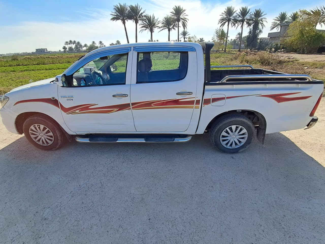 البيع
سلام عليكم 
هايلوكس ٢٠٠٨ 
مكفول من الضربه او كلبه او صبغ فقط بارد 
السياره غاز او بانزين 
السعر ١٤٠ او بيه مجال 
***********
***********
