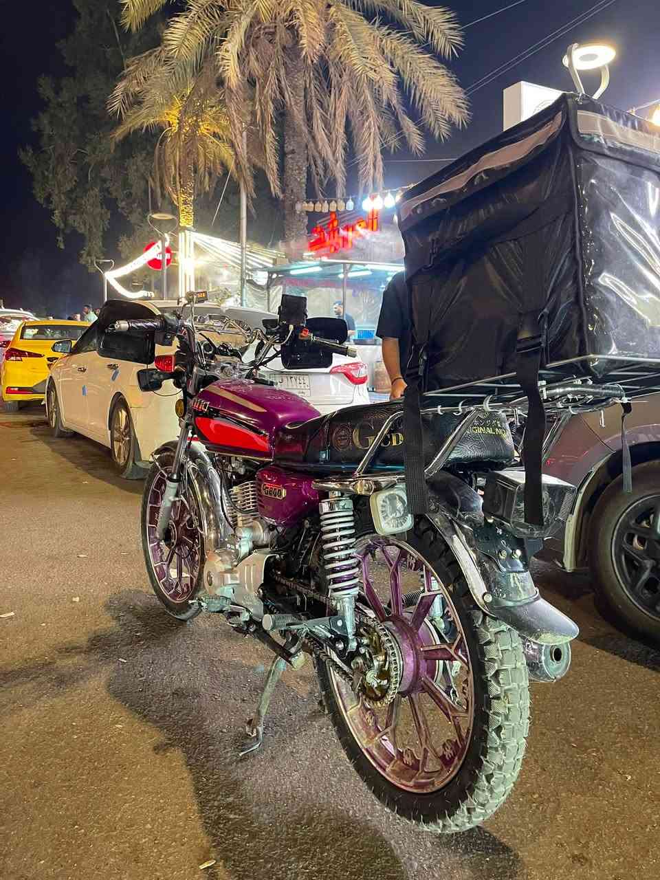 دراجه سولنك موديل 2023 محرك 200السعر 550وبيها مجال حك الجيه مكاني  بغداد لقاهره 
الرقم 
***********
