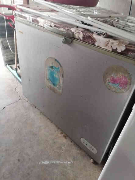 مجمده شغل اللبيع سعرا ١١٠ بي مجال كركوك حي العروبه يم ملعب خومسي او وكف قديم حجم ١٤ قدم بس مبدل ماطور مابي اي عيب شغال بل شرط ٧ايام ضمان
***********
*********** كركوك
