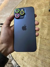 ايفون ١٥ برو ماكس ذاكره ٢٥٦ بطاريه ٨٩ الجهاز مبدل شاشه نوعيه كلش حلوه ...