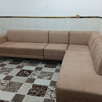 ديوان ٧ مقاعد • خشب چام روسي • اسفنج ١٥سم طبي