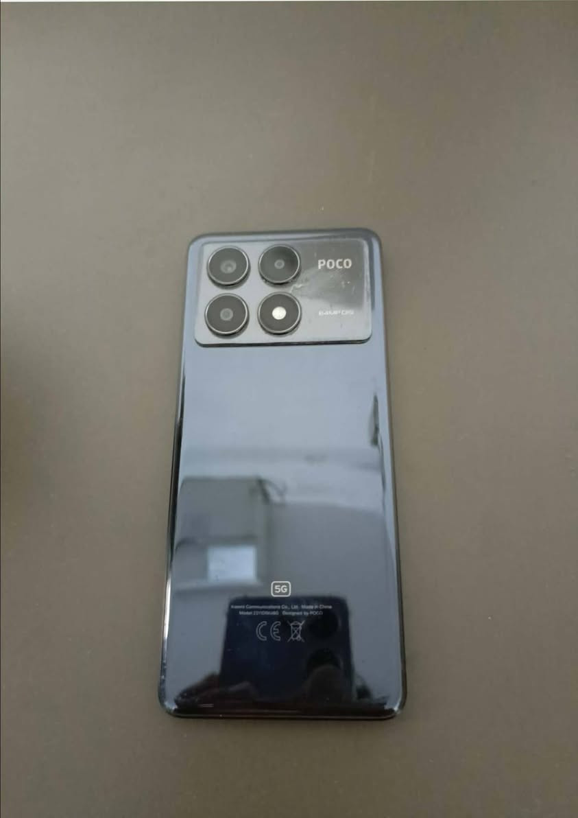 Poco x 6 g5 ذاكره 512
120فريم
دبل شريحه 
بي شخط بطف لكامره ما واضح بل تصوير 
مكفول الجهاز 
سعر 275بي مجال بسيط
مكاني بغداد زعفرانيه ماعندي توصيل


**إذا كنت صاحب هذا الإعلان وتريد حذفه لأي سبب، رجاءا أرسل رسالة إلى الدعم الفني**