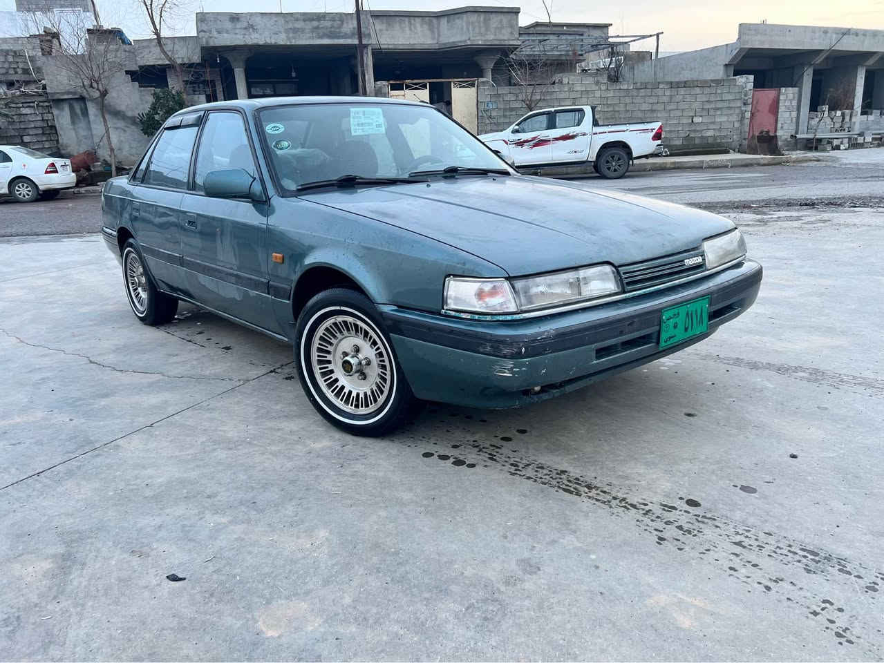 مازدا هەشت و بەخ 
گیرو مەکینەی بەشەرتی فیتەر 
سەنەوی موصل بەشەرتی ئەولیاتی هەبێت
چوار ویلی سۆپەری لۆک و چوار تایەی نیوداشی لەبەرە  سپیری تێدایە هیچ دەعمێکی نیە  ماشاءللە زۆر رێک و جوانە 
٢٨ محامەلێکی برایانە 
 Viber u whats app *********** بشدار, السليمانية
