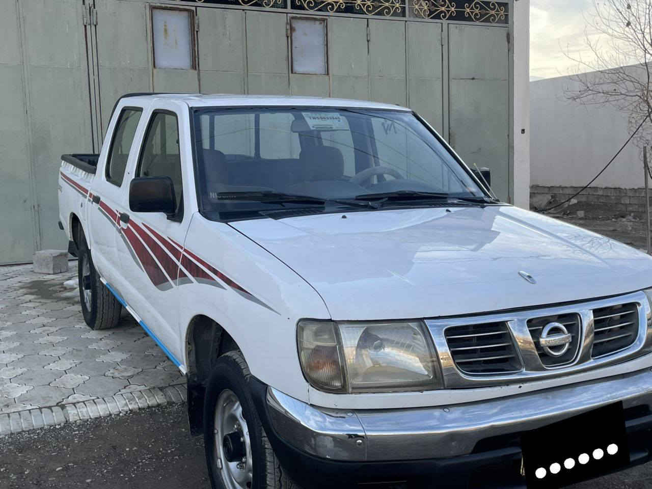 نیسان پیکاب 
2003z
ئاڕم پلاستیکی سلێمانی
گێڕو مەکینە بەشەرت
تەبریدو پاوەر 
ژمارەی تەلەفون ***********
سعری ٨٥ معامەلە
شوێن سلێمانی
