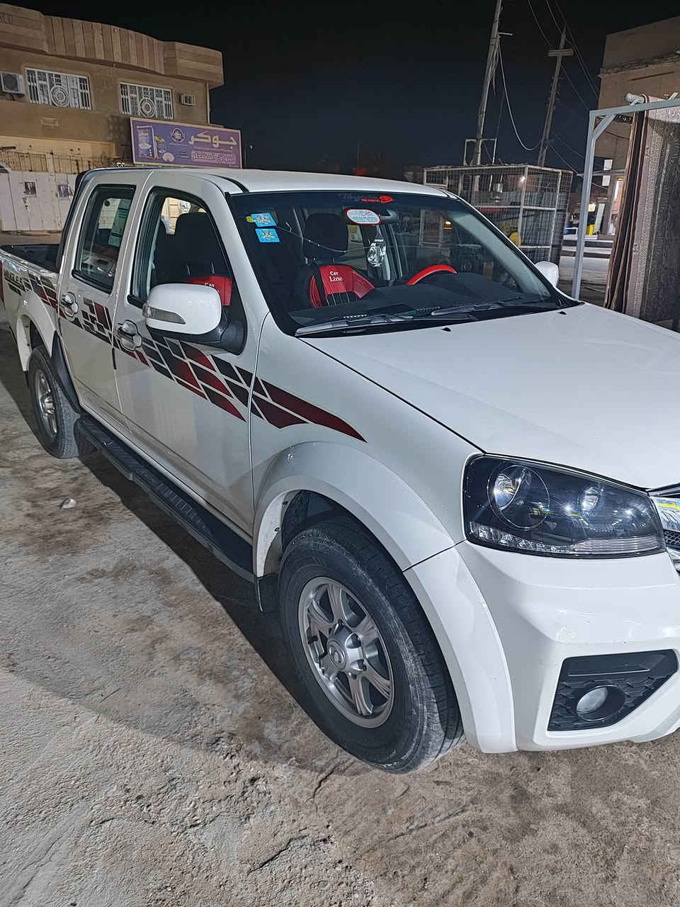 السلام عليكم
للبيع كريت ويل موديل 2024 مكفوله كفاله عامه الكشنات مدوشمه رقم واسط رقم الجديد ماشيه 55 الف مكان واسط النعمانيه *********** السعر 142 وبيهه مجال
