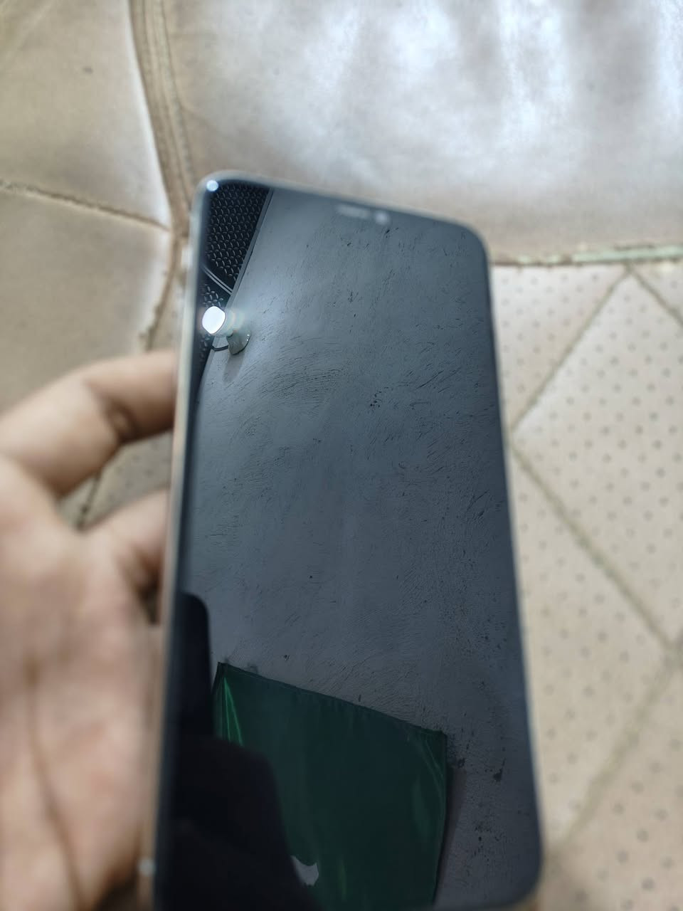جهاز 11برو ماكس
 بطاريه 92
 ذاكره 256
 جهاز نضيف مال جنايه جهاز
 مبدل بس شاشه باقي مكفول كفاله عامه شاشه 3خيرات اصليه وين ما تريد روح فحص مكاني نجف يرهم مراوس 
السعر خاص


**إذا كنت صاحب هذا الإعلان وتريد حذفه لأي سبب، رجاءا أرسل رسالة إلى الدعم الفني**