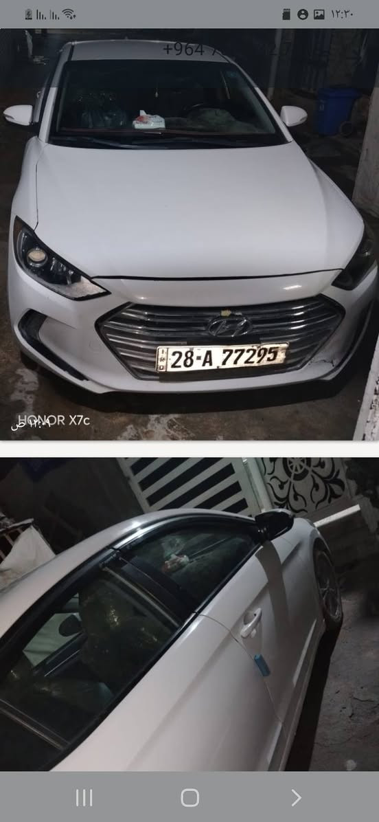 سيارة النترا موديل17 وارد أمريكي 113ورقه وبيها مجال رقم انكليزي نجف محرك 2000 مكان نجف الإستفسار ***********
