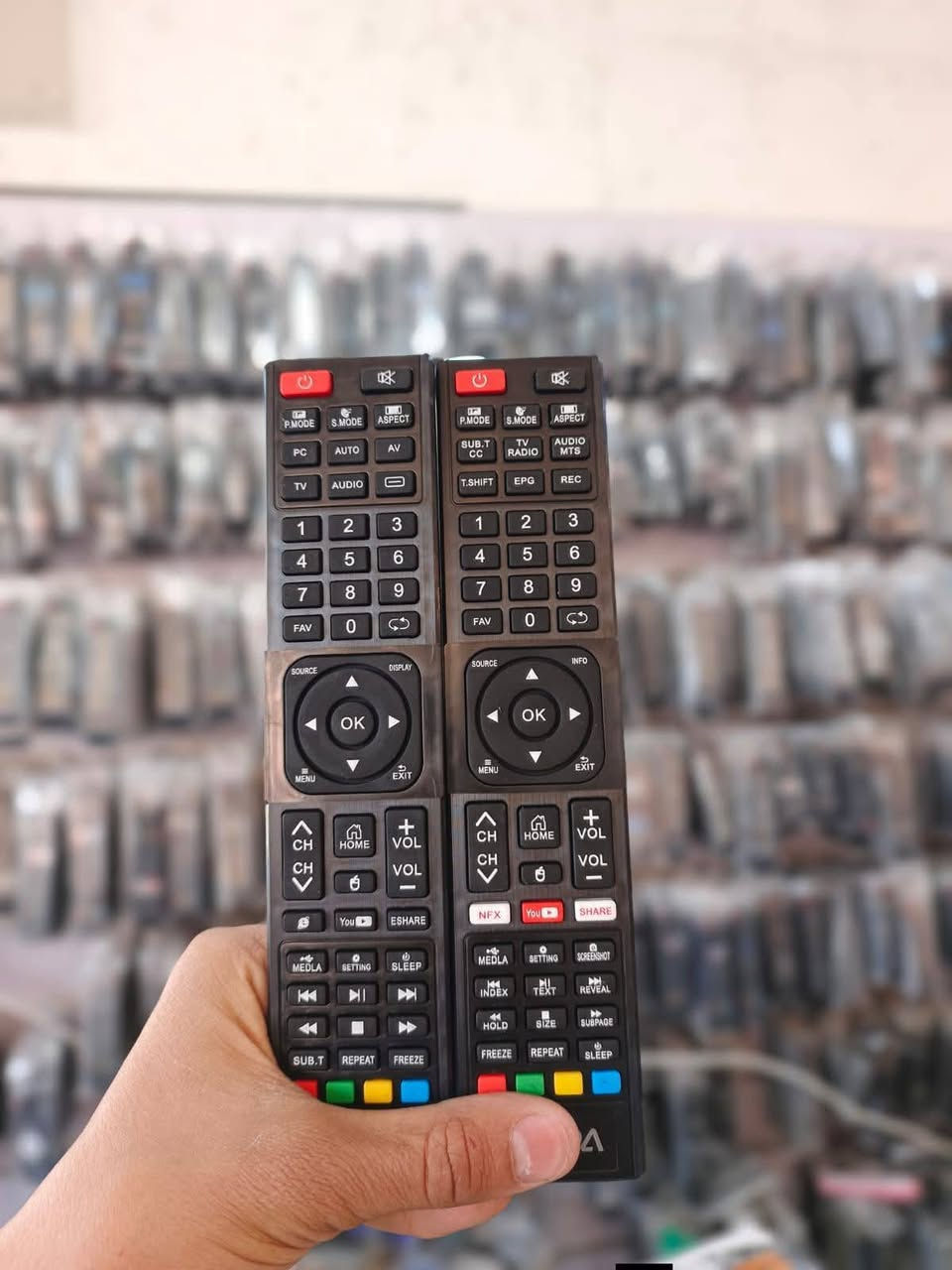 متوفر جميع نواع الريموتات توصيل


**إذا كنت صاحب هذا الإعلان وتريد حذفه لأي سبب، رجاءا أرسل رسالة إلى الدعم الفني**