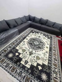 طخم ديوان جديد غير مستخدم ابد محد كاعد عليه ( 12 مقعد) قياس 3.5 * 3.5 ...