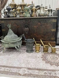 لعيون الغوالي مبخرة عثمانية وهاون قياس 24سم تحفه الراغب يتفضل خاص وبلخ...