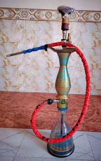 نركيله طه نحاس الاصلي نظيفه جدا ٨٠ مع توصيل سعر جديد مالتها ١٧٠ ٠٧٨٣١١...