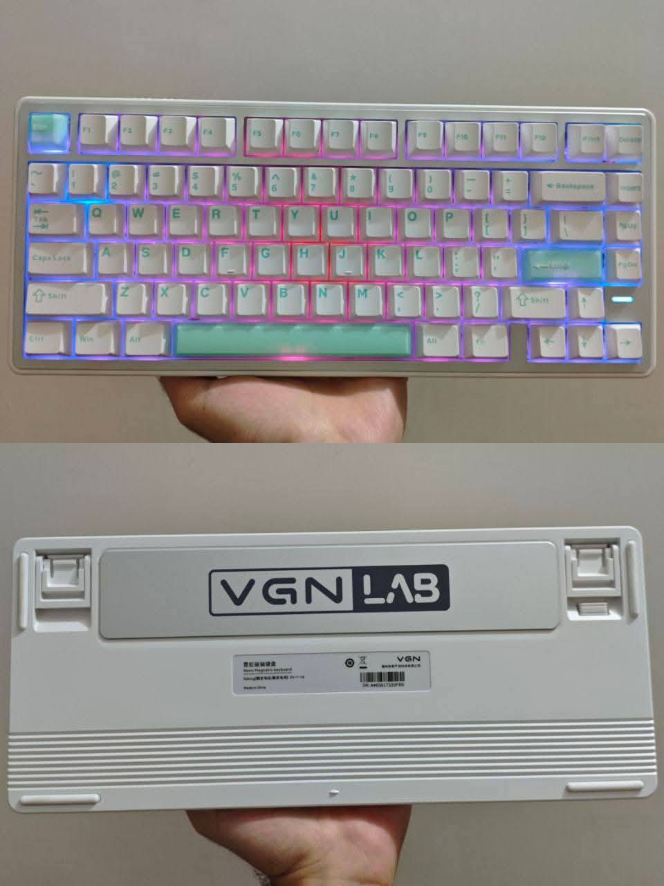 كيبورد مغناطيسي VGN Neon 75He Ultra
نسخة Elf White TTC Axis
هيكل المنيوم وحجم 75%
جديد وغير مستخدم
السعر 100 🛑


**إذا كنت صاحب هذا الإعلان وتريد حذفه لأي سبب، رجاءا أرسل رسالة إلى الدعم الفني**