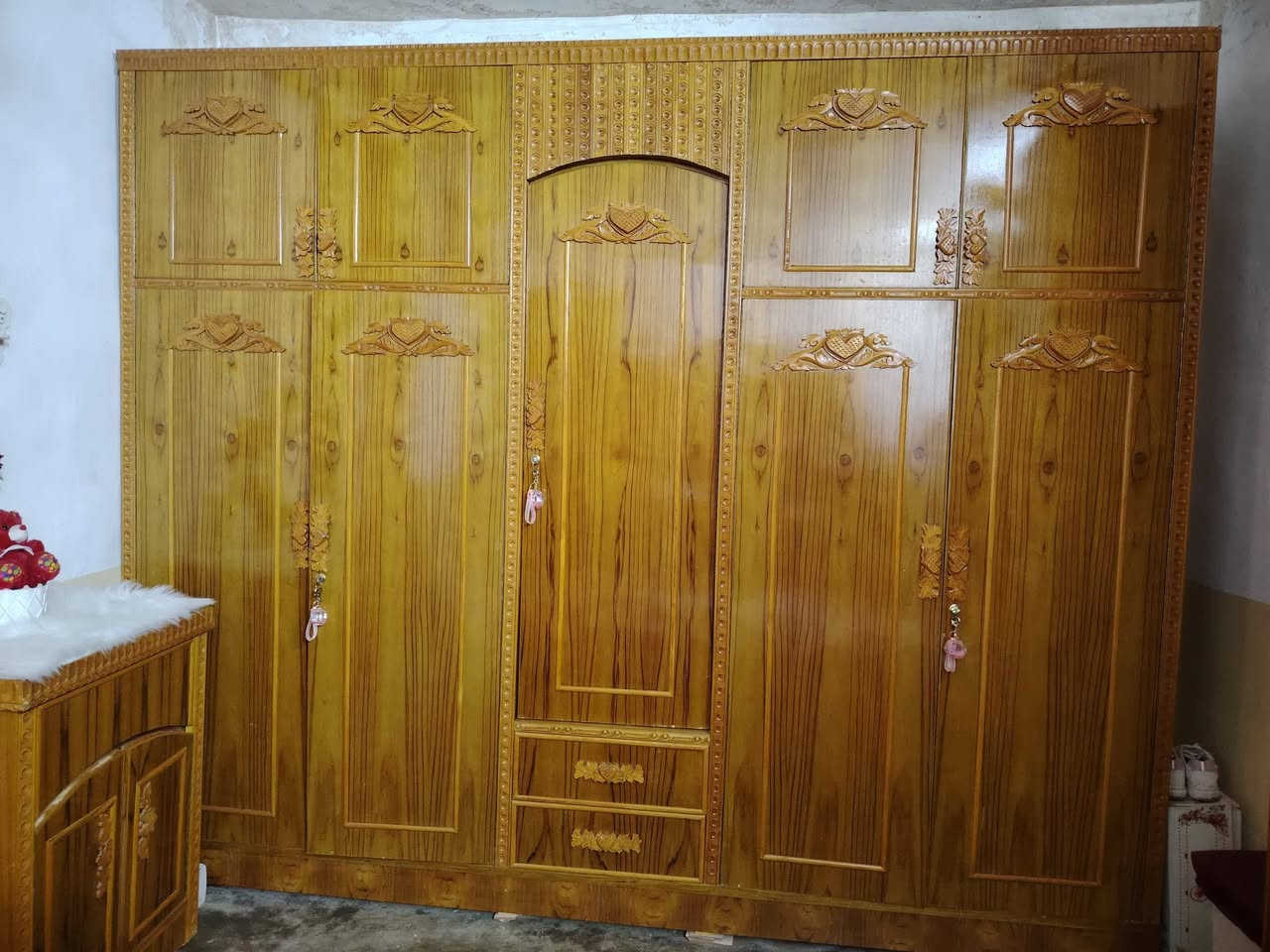 غرفة أخشاب مستعملة
غرفة نوم برج عالي نظافة ٩٥٪(نظافة فول)

اشتريتها بـ 1,350.000 الف
وأبيعها بـ 1,150,000 الف وبيها مجال 

العنوان : الساحل الايسر / قرية السلمان

للتواصل /***********  متواجد علئ الفيس
