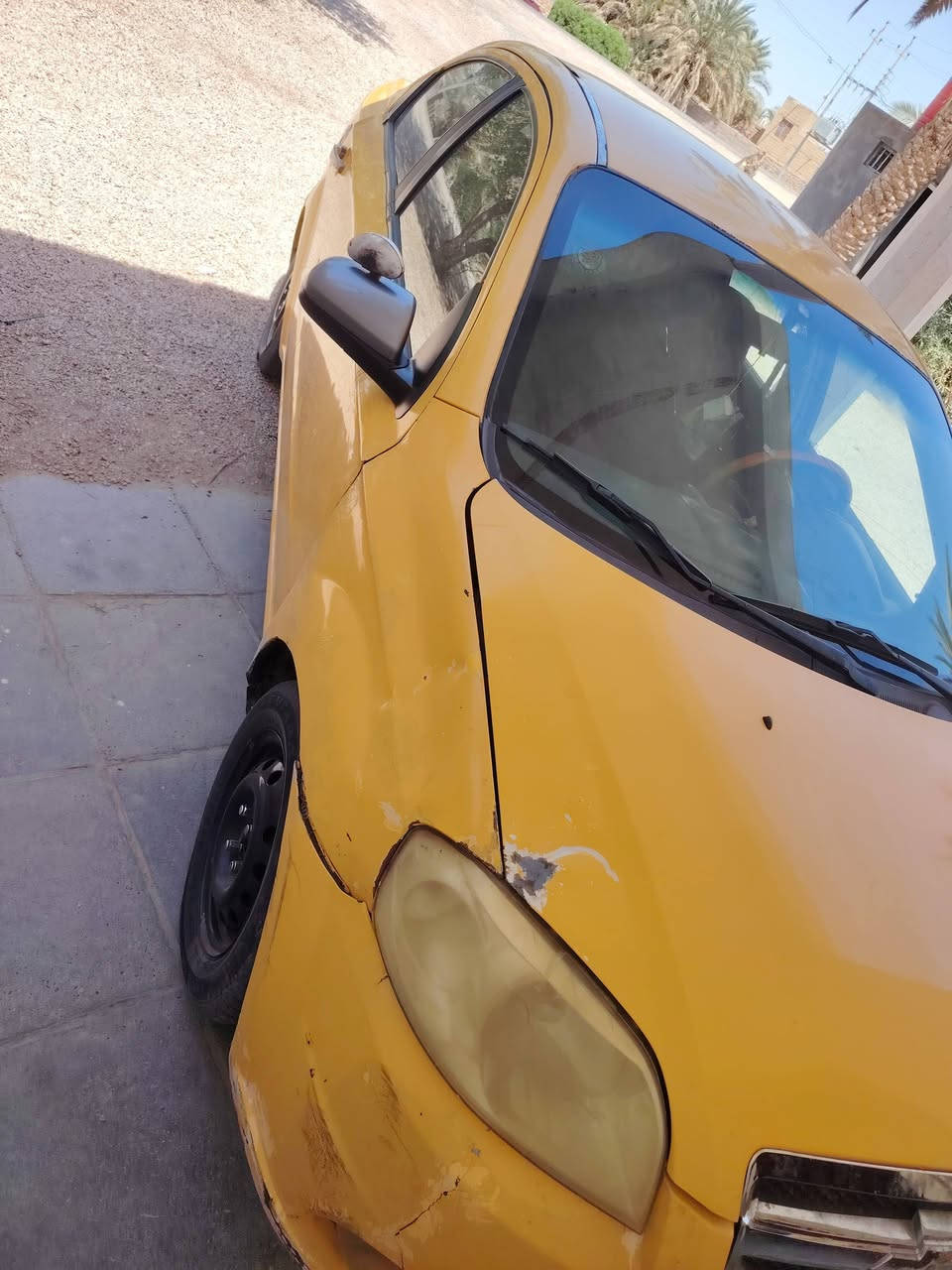 سلام عليكم افيو موديل 2010 اوتماتيك بيع او مراوس بكيه فقط مكان السياره السماوه 
السياره بيها ضربه قماره التكم سالمه مكينه 1600ام البوري 
مكينه جديده توني شادها وضفيره كامله  كير شرط 
كهربائيّاتها كلها شغاله 
حداديه نص ونص 
تبريد مايشتغل 
سنويه ساقطه من 20
مشروع وطني مالكها بغداد يداور ثاني يوم 
عليها هيه 300الف وغرمات 150الف عل مشتري ابيعك هل موجود الك مداور يمي فقط 
سعرها 30قفل قفل 
***********
