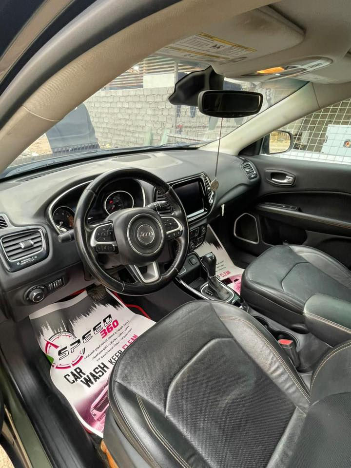 السلام عليكم جيب كومباس موديل 2021 رقم اربيل باسمي مواصفاتها limited كلين تايتل ماشيه 50 الف قابل للزياده السياره بدون قطرة صبغ السعر 16500 وبيها مجال رقمي ***********
