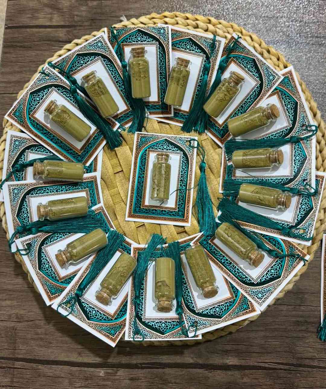حجوزات يوم القاسم ابن الحسن ع
توزيعات الحنه( قارورة حنه+كارت +كركوشة حرير)
الكارت خالي من اي عبارة مقدسة 
كل ٢٤قطعة ب ١٠
دزي صورة العرض مع العنوان والرقم 

تقبل الله خدمتكم


**إذا كنت صاحب هذا الإعلان وتريد حذفه لأي سبب، رجاءا أرسل رسالة إلى الدعم الفني**