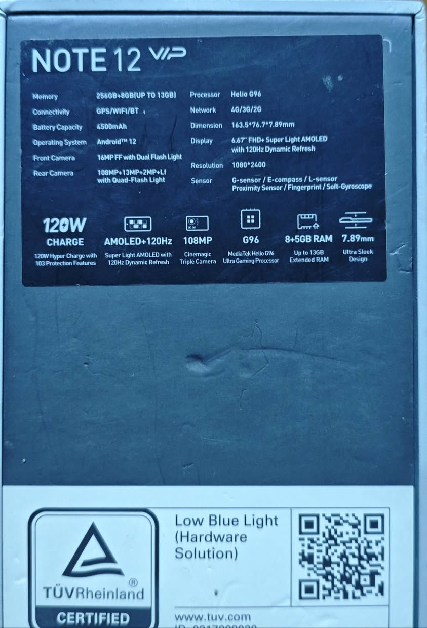 جهاز انفنكس نوت 12vip لبيع سعر 250 وبي مجال رقمي 
***********
