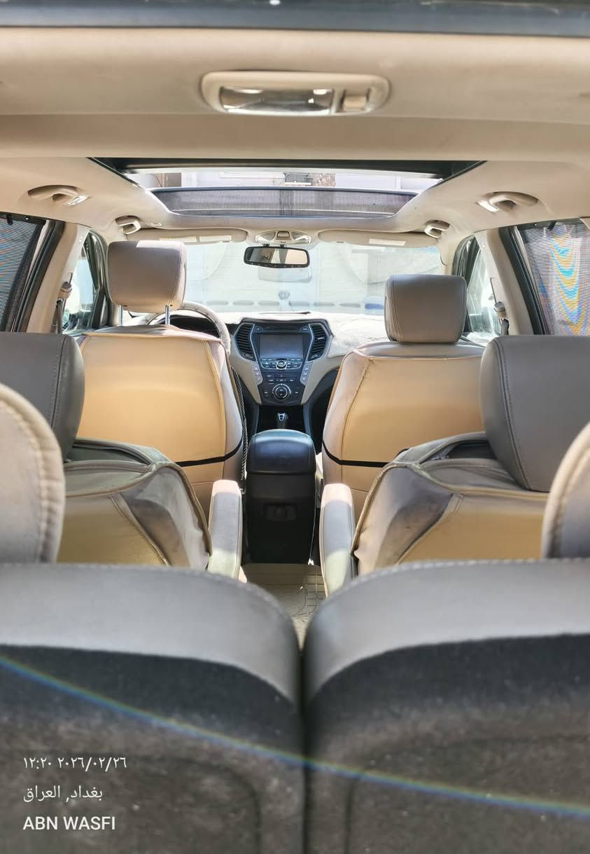 ‏سنتافي كراند  موديل ٢٠١٣  
‏مكينة ٦ سلندر ٣٣٠٠ 
‏فول مواصفات vip 
‏تبريد ٣ قطع 
‏تدفئه كشنات امامي خلفي 
‏كشنات كهربائيه 
‏بردات ابواب بلاد 
‏بانورما 
‏هواي مواصفات 
‏مكينة ما مفتوح بي برغي 
‏كير مبدل دهن وفلتر 
‏عليه إدامه كامله 
‏بيه بنيد وجاملغ  ٣ قطع دبل كود موجود سونار 
‏سياره باسمي  
‏ ١٥٥ وبيه مجال
‏مكاني بغداد  
‏‪***********‬ 
‏*********** وتساب فقط بغداد, العراق
