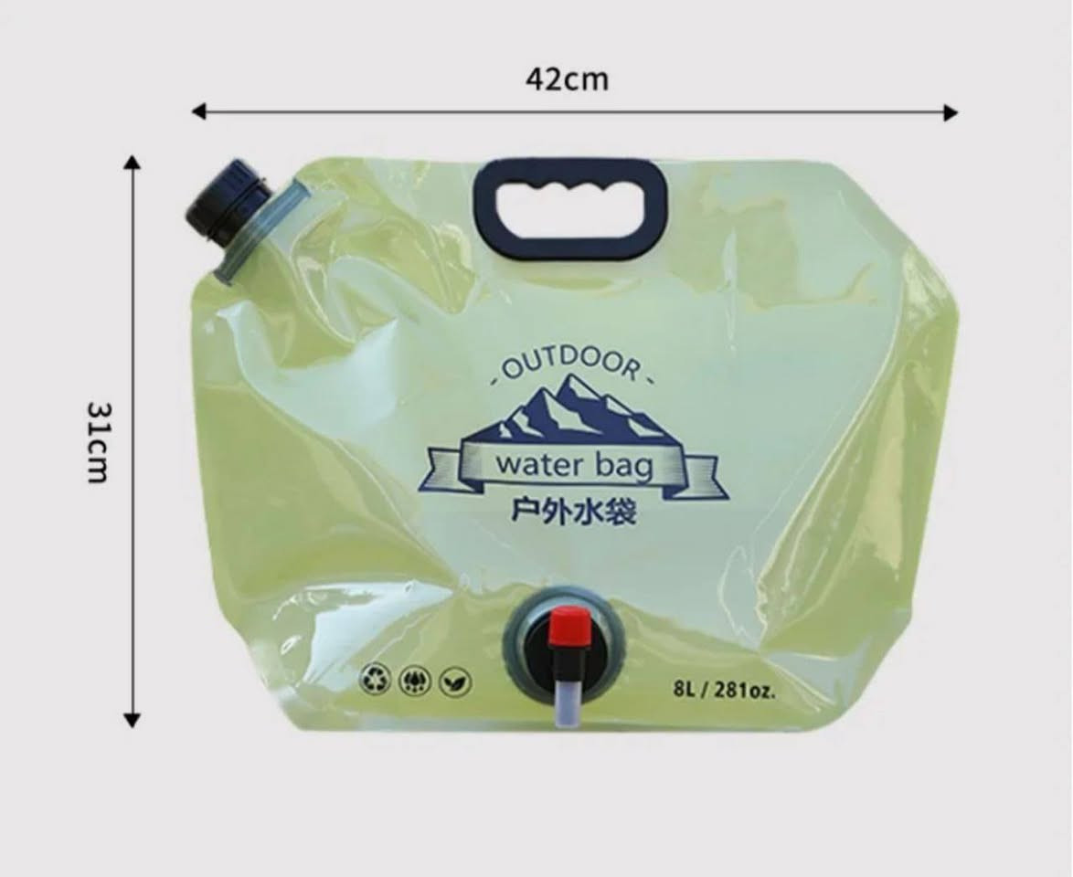 خزان ماء محمول للسفرات والتخييم
🔹 سعة كبيرة 8 لتر
🔹صنبور ذكي للتحكم بالماء
🔹ينطوي بعد الاستخدام لتوفير المساحة
🔹مثالي لرحلات البر والكشتات وللسفرات والتخييم

💲بسعر 8 الف
🚕 يتوفر توصيل لجميع المحافظات


**إذا كنت صاحب هذا الإعلان وتريد حذفه لأي سبب، رجاءا أرسل رسالة إلى الدعم الفني**