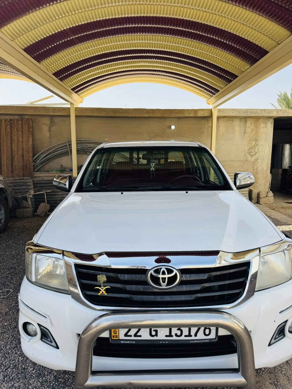 هايلوكس 2014 محرك كير شرط
سنويه لل 28 
السعر ٢١٥
مكان السيارة صلاح الدين/ شرقاط
***********
