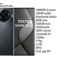 #للبيع ومراوس جهاز تكنو سبارك 20برو بلاس   ذاكرة256/رام16جهاز نضيف ماب...