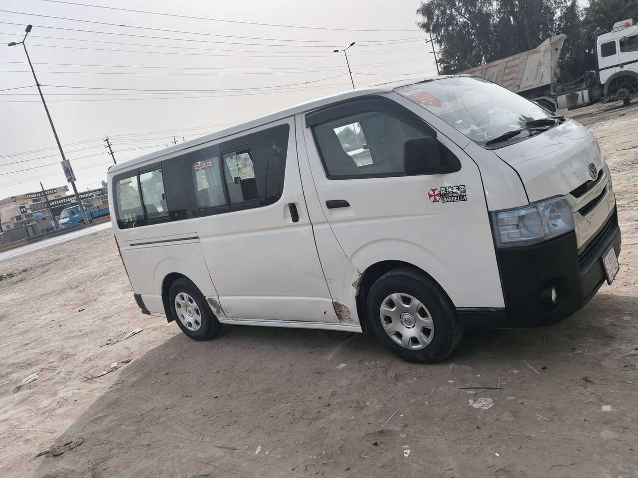 سلام عليكم تيوتا هايس موديل 2006 مكان السياره ابو غريب ***********/***********
