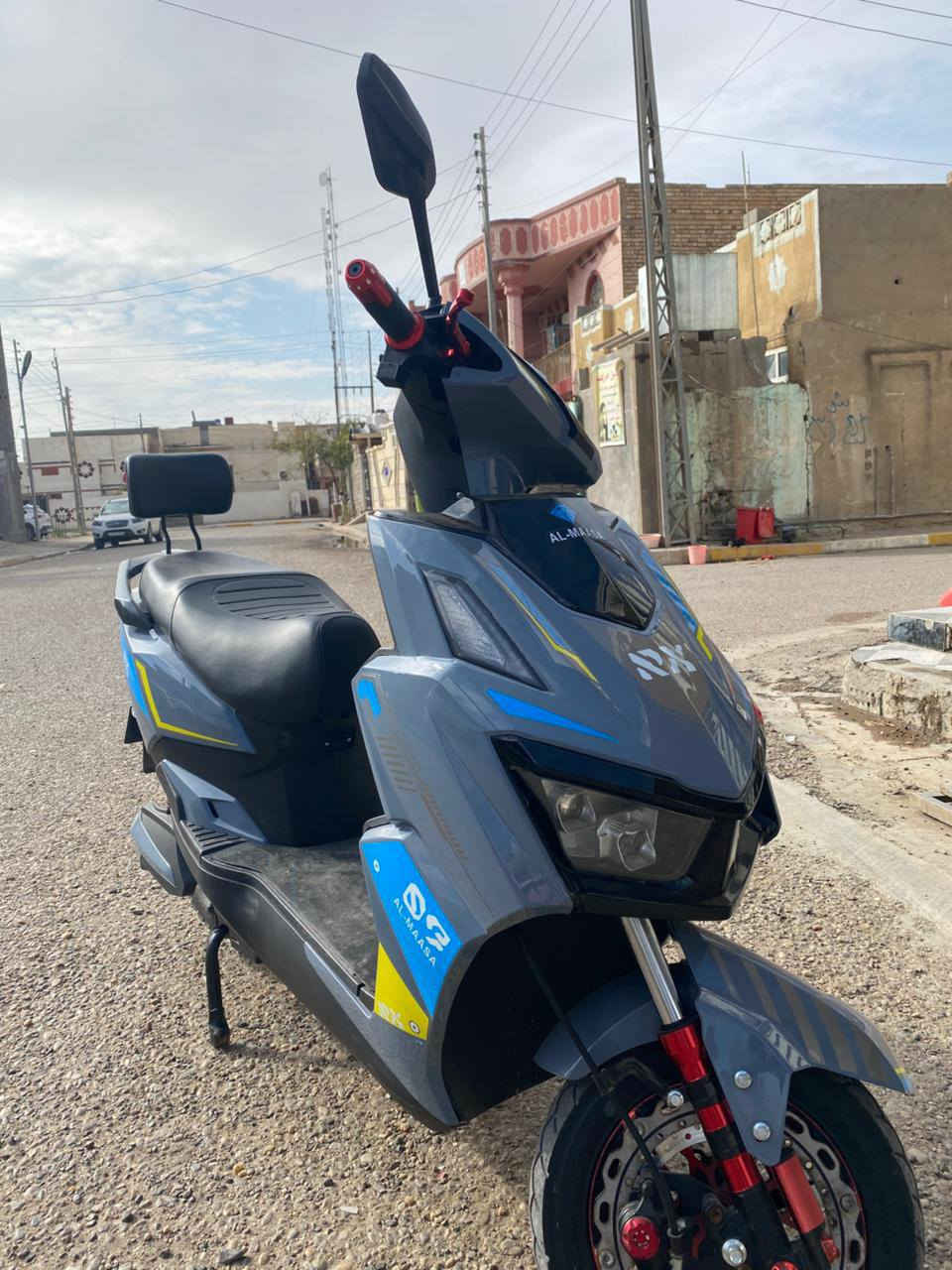 السلام عليكم ماطور شحن للبيع نوع ماسه. أربع سرع سرعته ٩٩ ماطور فول نضافه موديل ٢٥ بطاريات ٦ كبار شرط تفحص يله تاخذه نضام بك دبل إشاره اشاير هورن زنون عالي ناصي كله شغال ماطور لون مميز شخط مابي واطيك شرط تفحص يله تاخذه وياه سويجات ٢ بصمات ٢ كرت كامل مكمل سعره ٦٠٠٠ بي مجال عنوان رمادي تأميم قادسيه الاولى ***********
