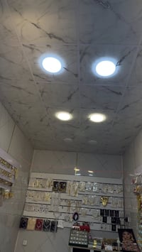 تغليف حايط • سقف ثانوي • باب جام