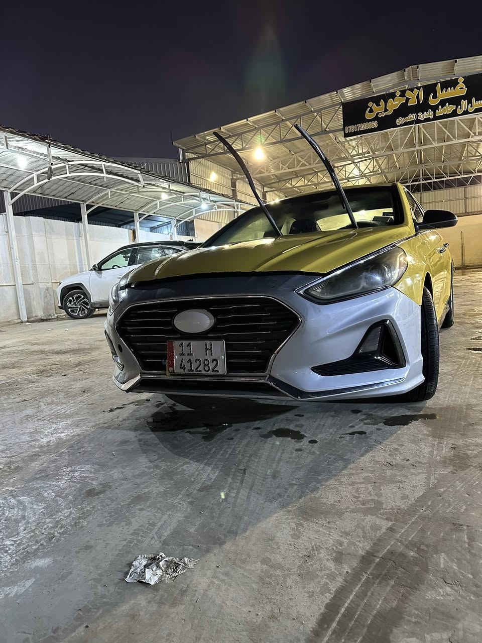 سلام عليكم سونانا 2019 وارد أمريكي حادث قبق جنطه بدون تبديل ليبل واحد رقمي ***********

